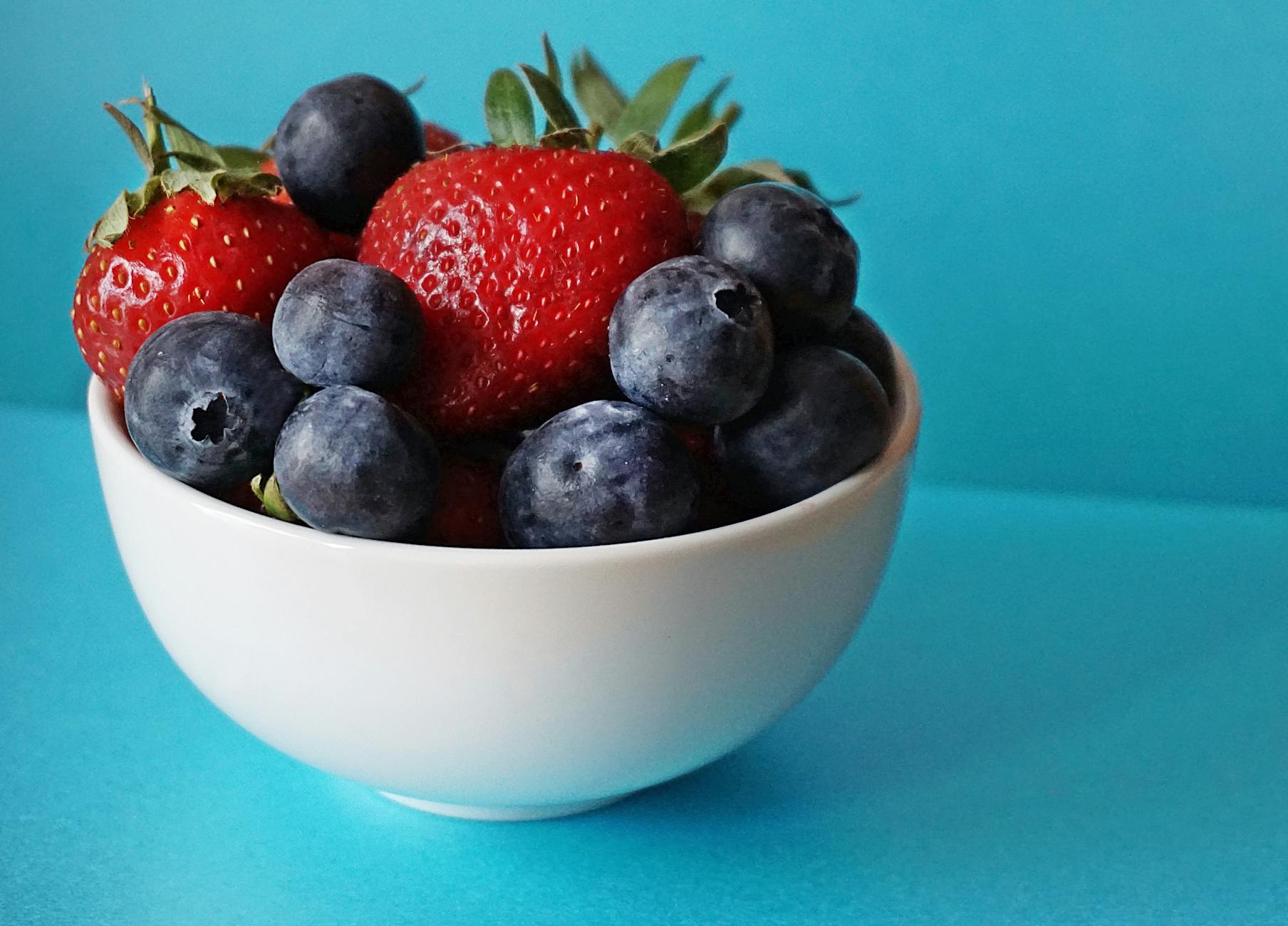 La vitamines C dans les fruits rouges