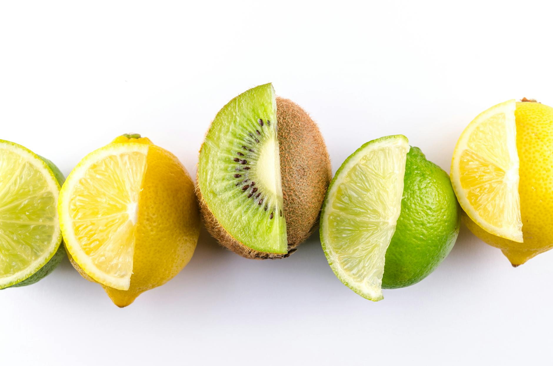 variety of sliced fruits